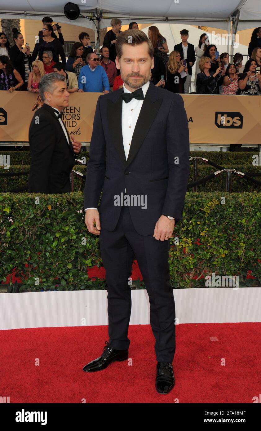 arrivals to the 2016 Sag Awards held in Los Angeles, California Stock Photo