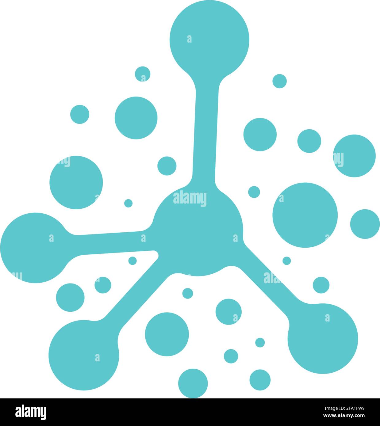 Molecule symbol logo template vector illustration design Stock Vector ...