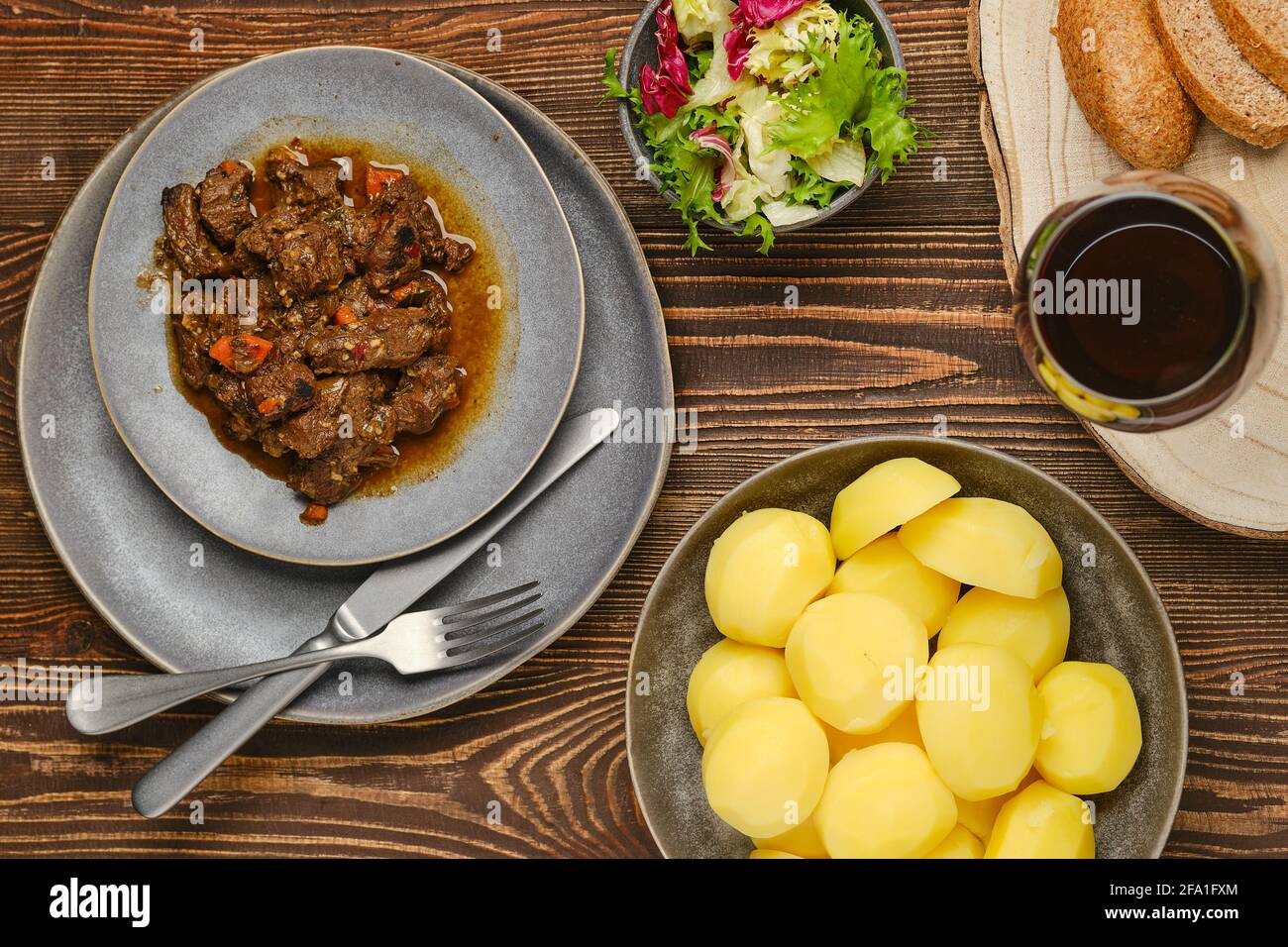 Potato ragout hi-res stock photography and images - Alamy