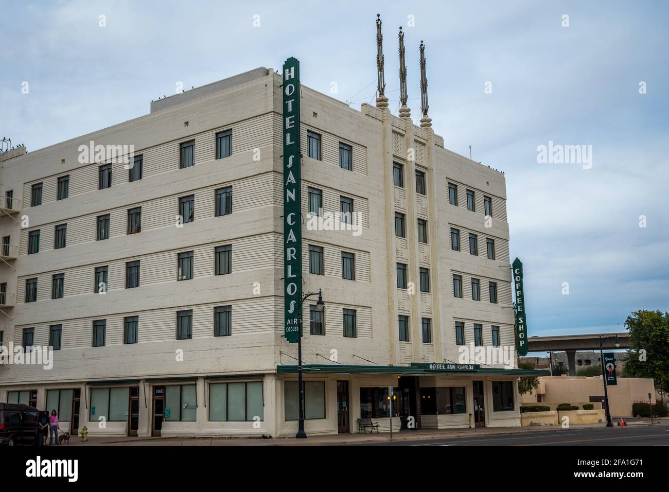 Yuma, AZ, USA December 22, 2019 The Hotel San Carlos Stock Photo Alamy