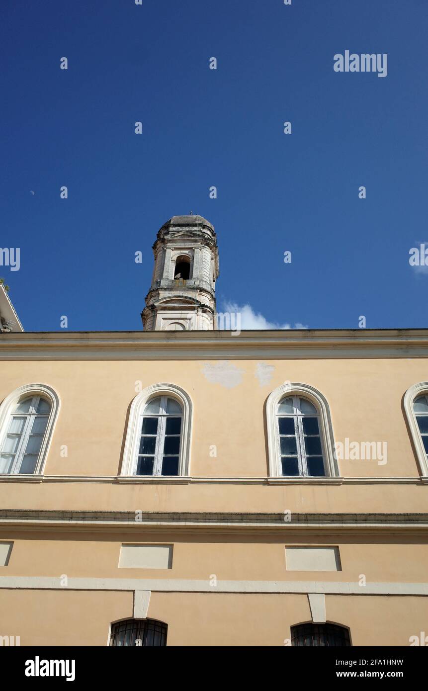 Sassari, Sardinia, Italy. St. Joseph church XIX century Stock Photo