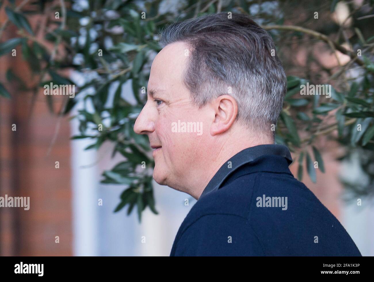 London Uk 22nd Apr 2021 Former British Prime Minister David Cameron Is Seen Outside His London Home Cameron Has Come Under Scrutiny Following Reports He Lobbied Ministers For The Now Collapsed Finance