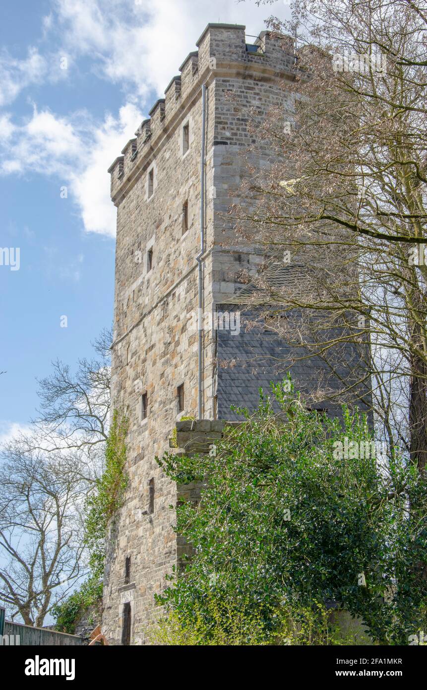 Aachen langer Turm Stock Photo Alamy