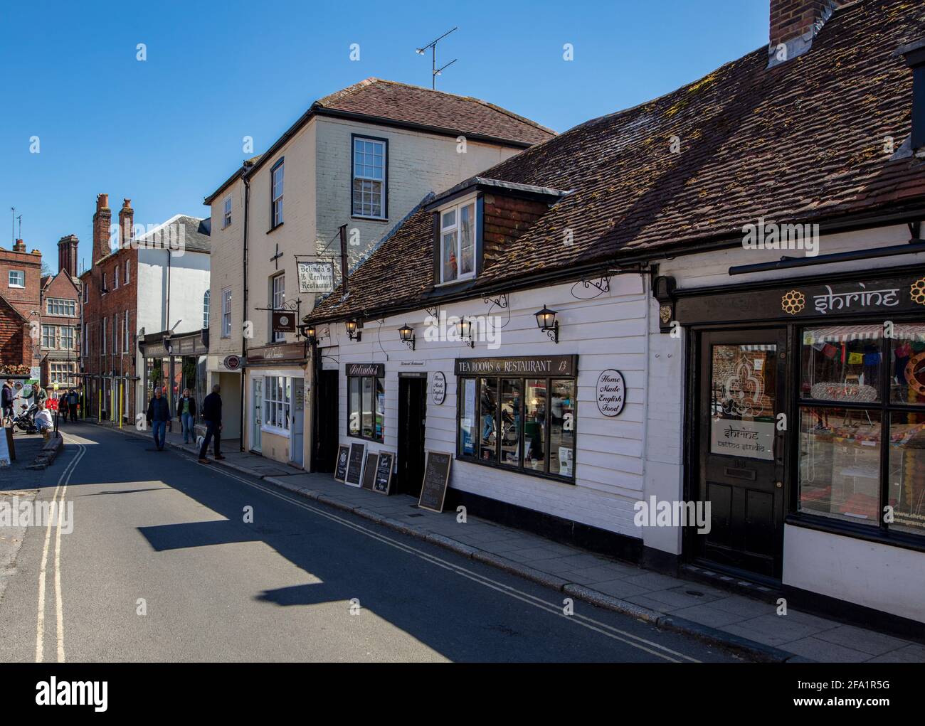 pix Shoppers Sussex Hours alamy