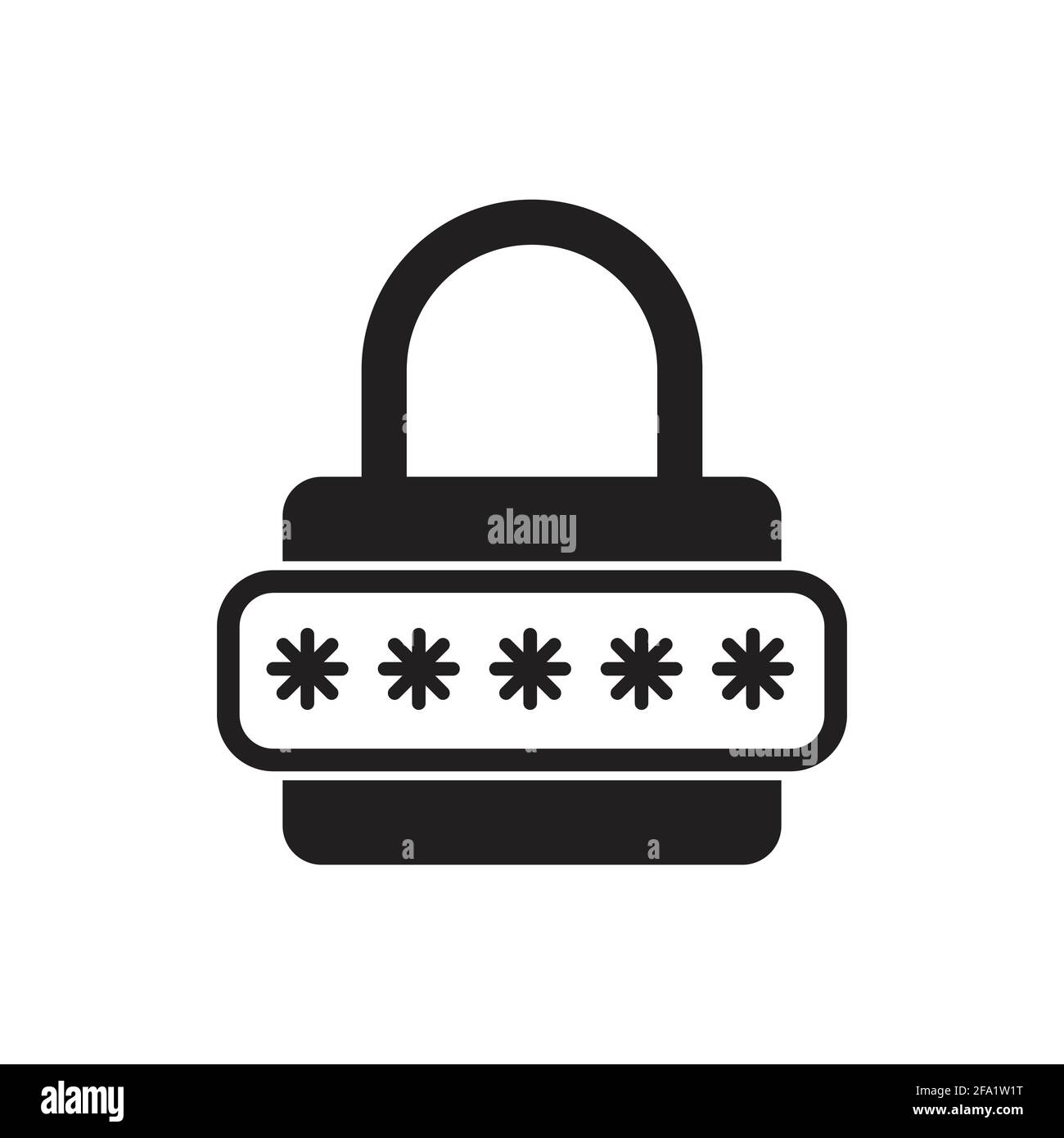 password icon vector