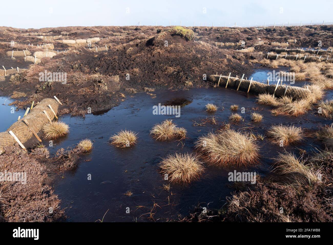 Bogs In England Yorkshire upland drainage hi-res stock photography and images - Alamy