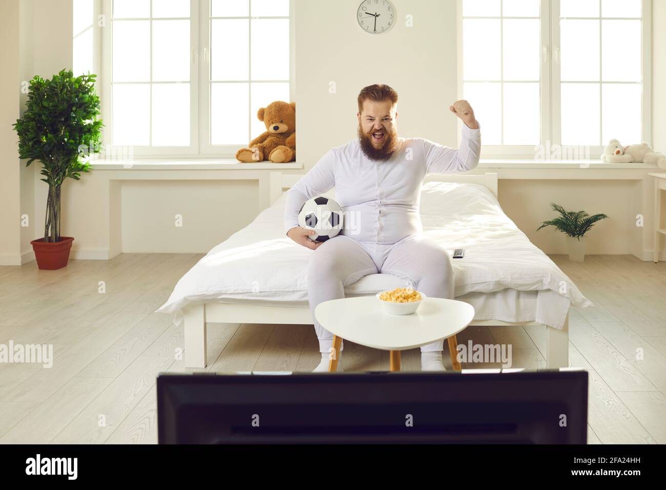 Fat Man Bed High Resolution Stock Photography and Images - Alamy