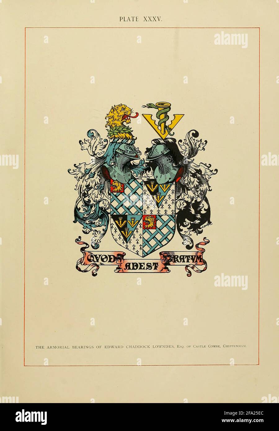 The art of heraldry : an encyclopædia of armory by Fox