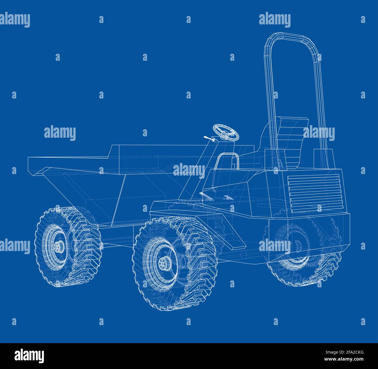 Dumper Truck. Vector Stock Vector Image & Art - Alamy