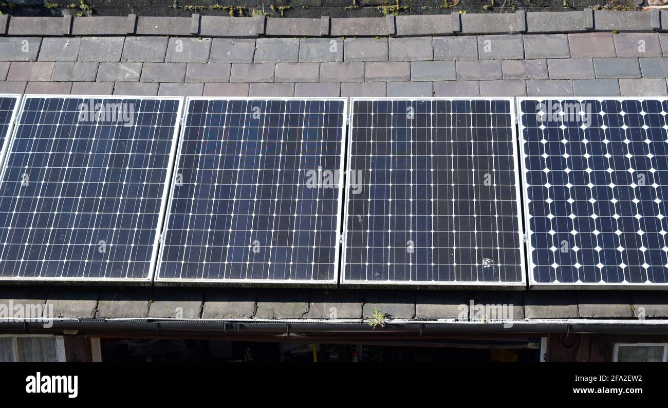 Solar Panel Horizontal Solar roof horizontal hi-res stock photography and images - Alamy