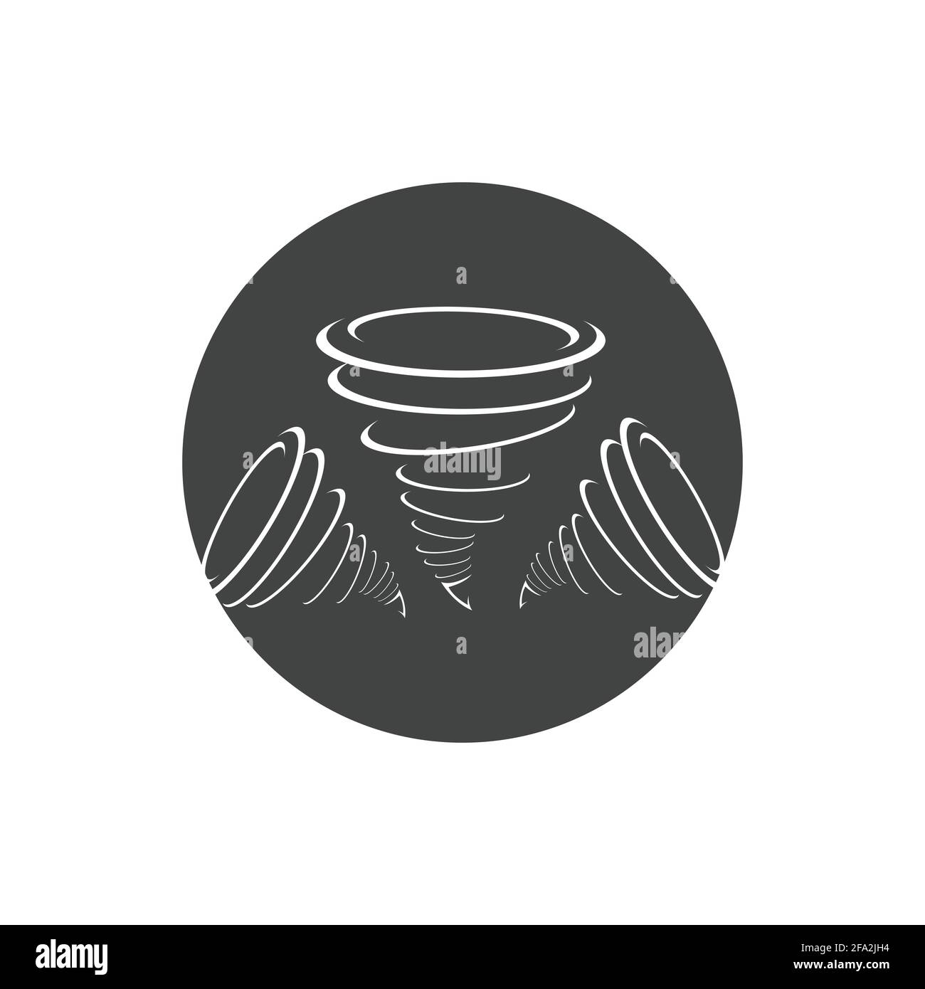Tornado and cyclone logo symbol vector illustration design Stock Vector ...