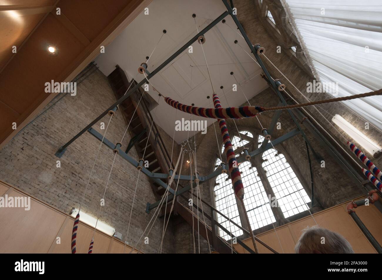 The Cathedral Church of St. James (Toronto) - change-ringing bells - steeple Stock Photo