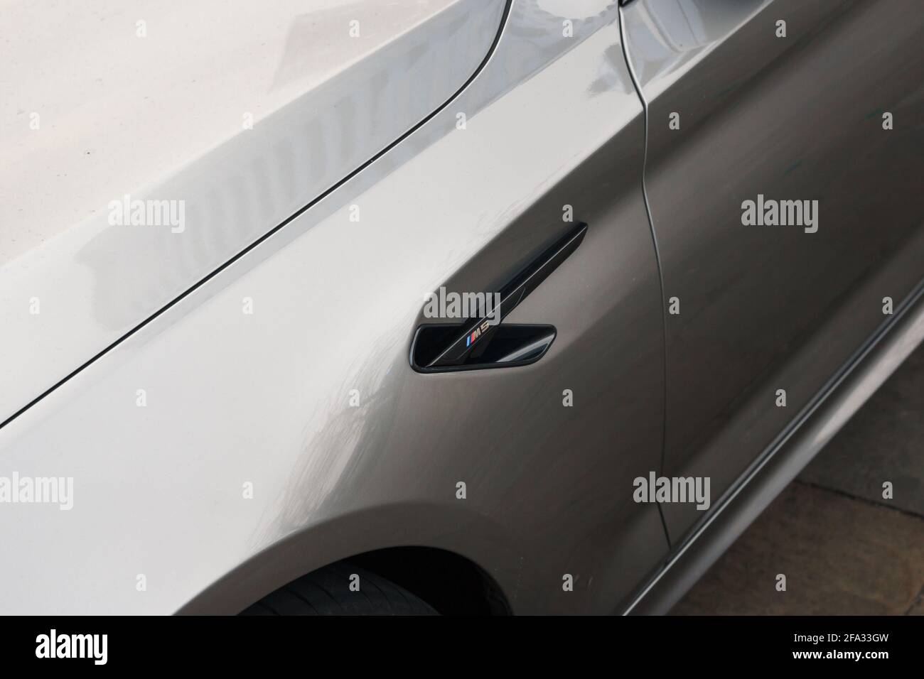 Grey bmw hi-res stock photography and images - Alamy