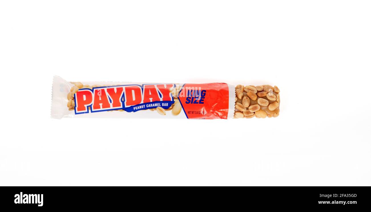 Payday Candy Bar Stock Photo
