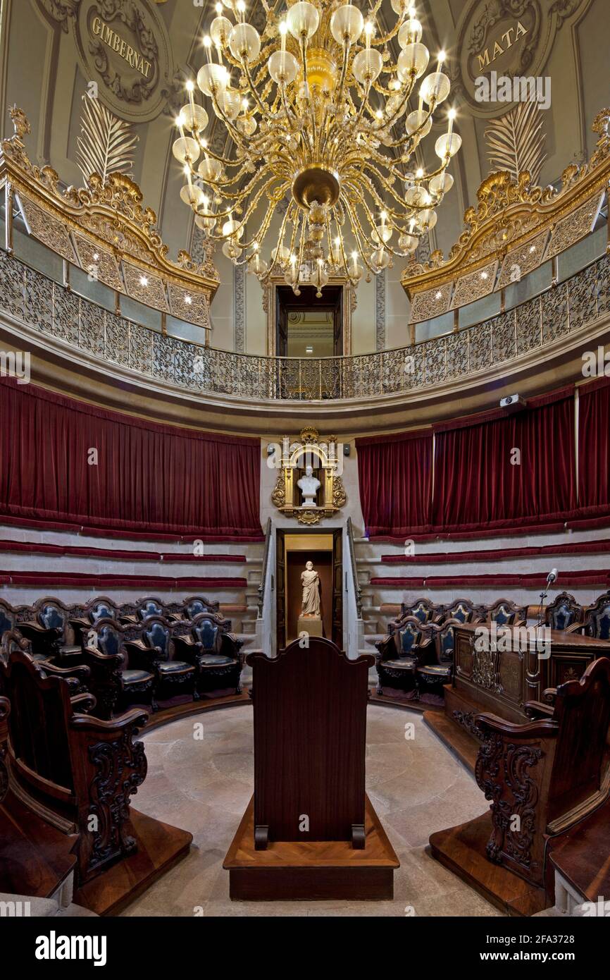Real Academia de Medicina de Cataluña, Barcelona Stock Photo Alamy