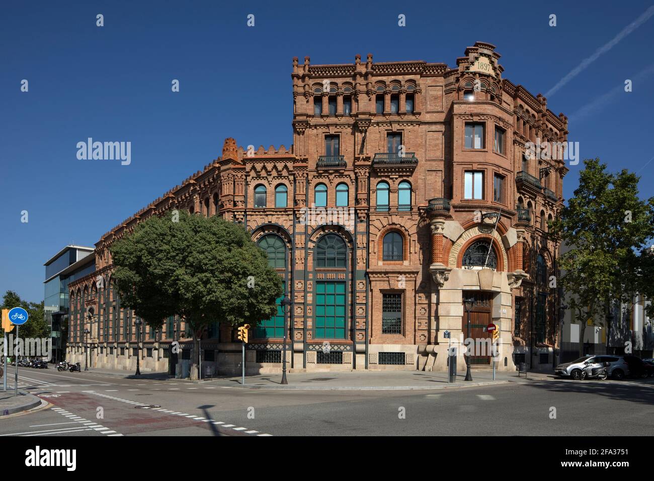 Central Catalana de Electricidad, Barcelona Stock Photo