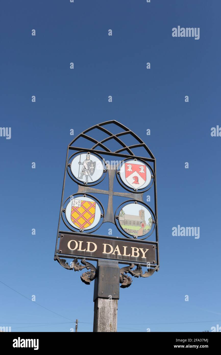 Old Dalby, Leicestershire Stock Photo - Alamy