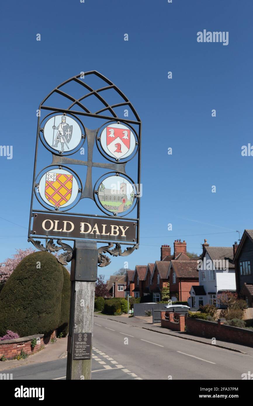 Old Dalby, Leicestershire Stock Photo Alamy