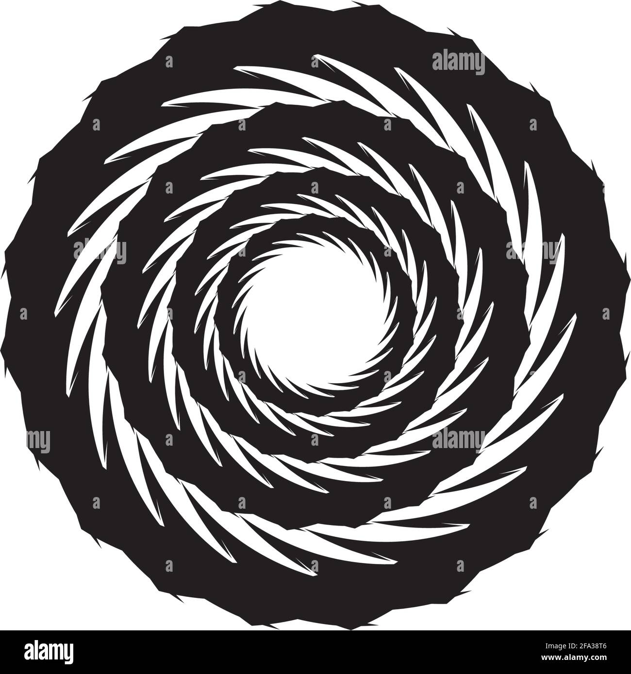 vortex vector illustration icon Logo Template design Stock Vector Image ...