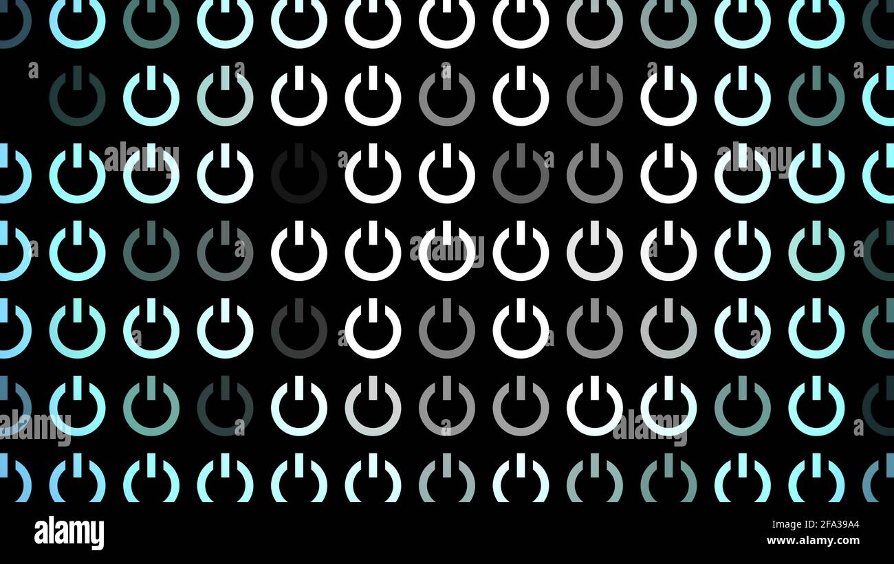 3D illustration -Technology Interface Computer Data Digital Screen ...