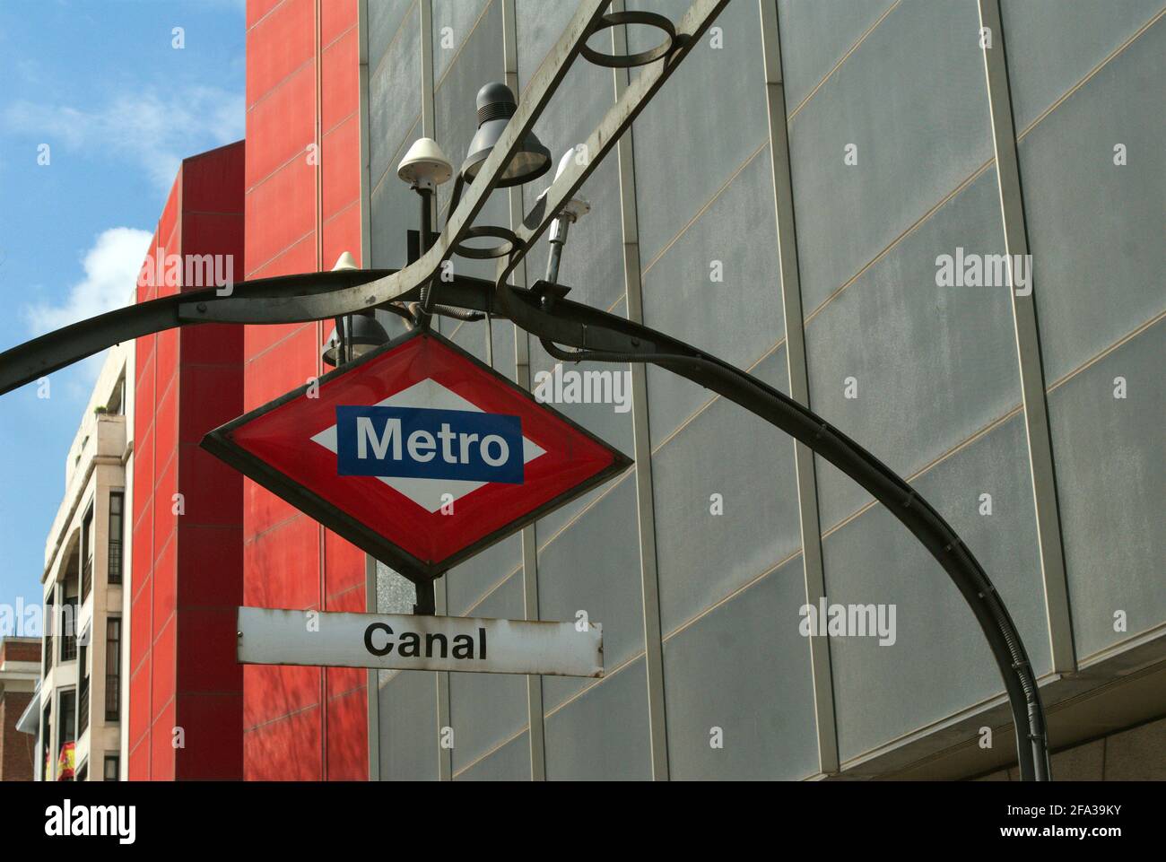 Canal Underground Station Stock Photo