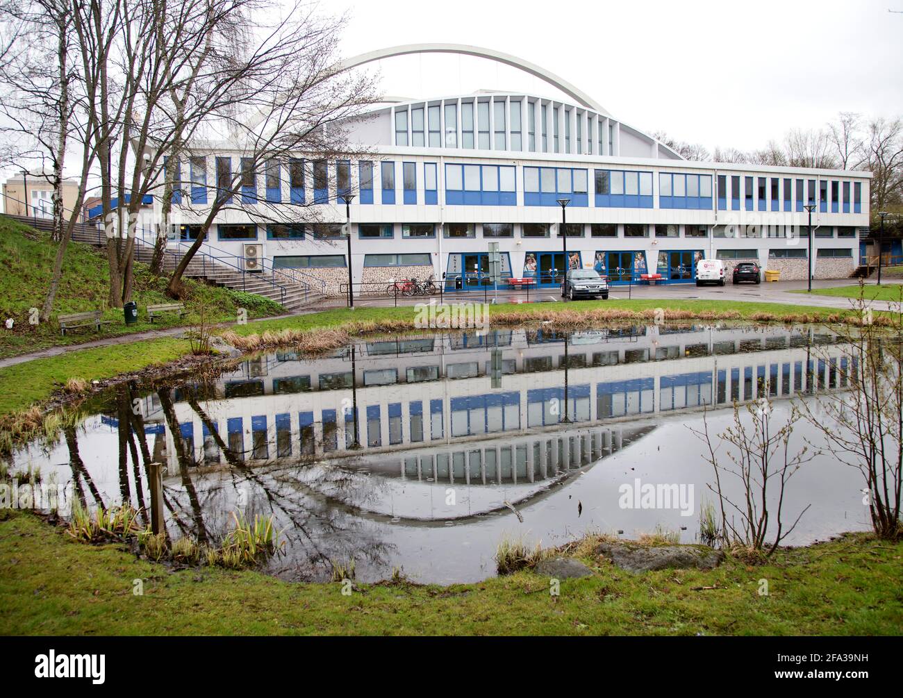 Linköping sports hall Stock Photo - Alamy