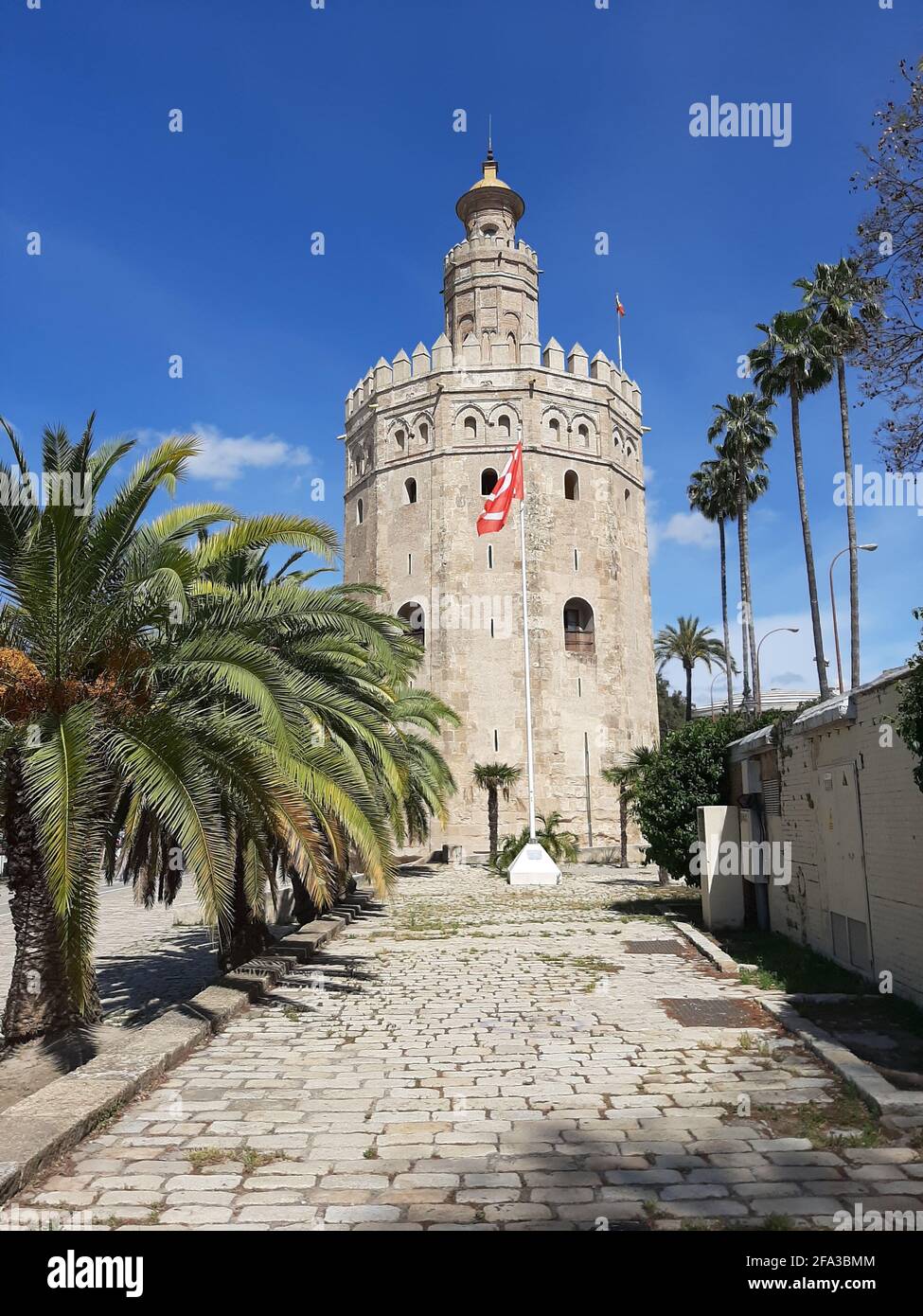 Golden Tower (Torre del Oro) Sevilla Stock Photo