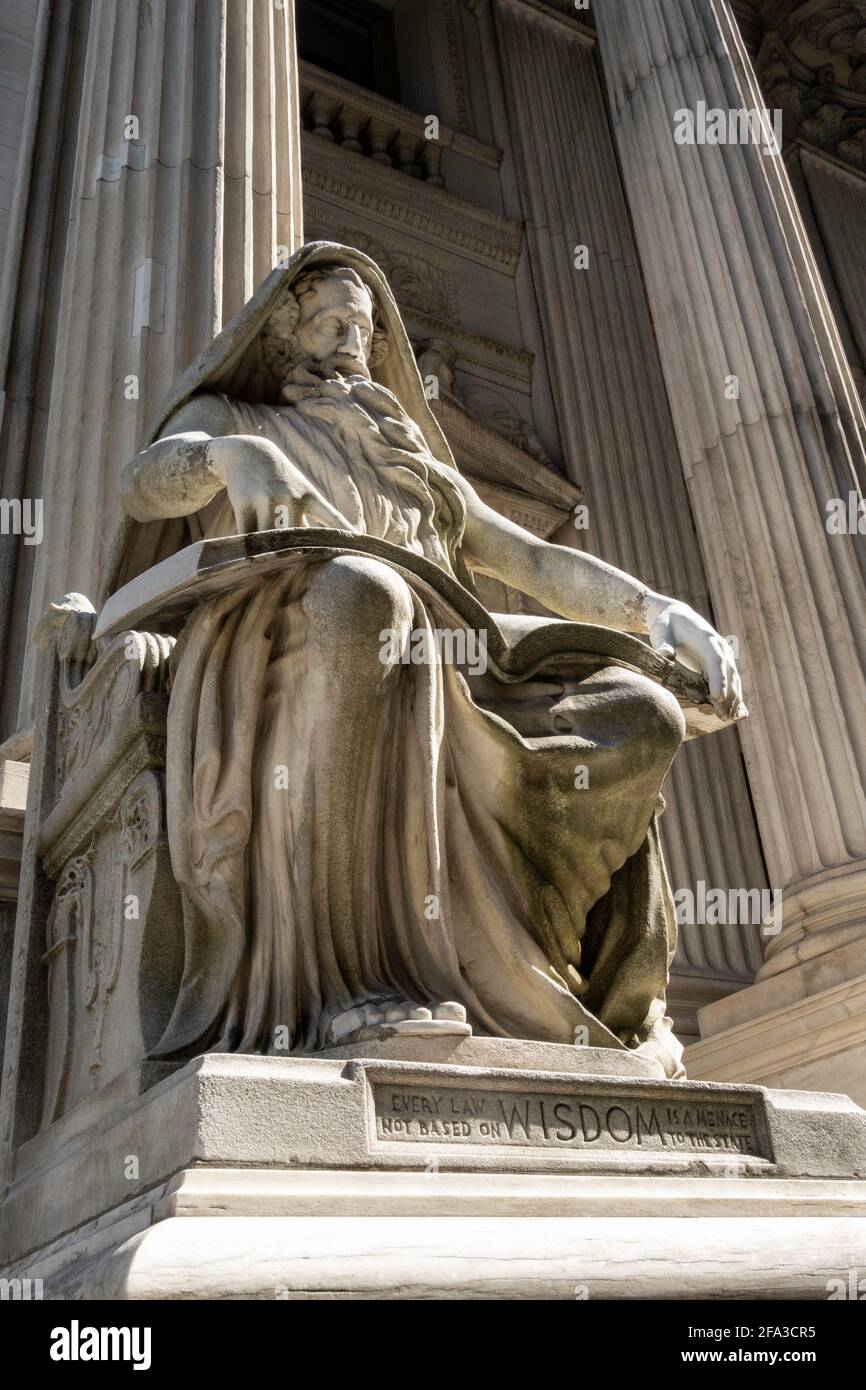 Appellate Division Courthouse of New York State, NYC, USA Stock Photo