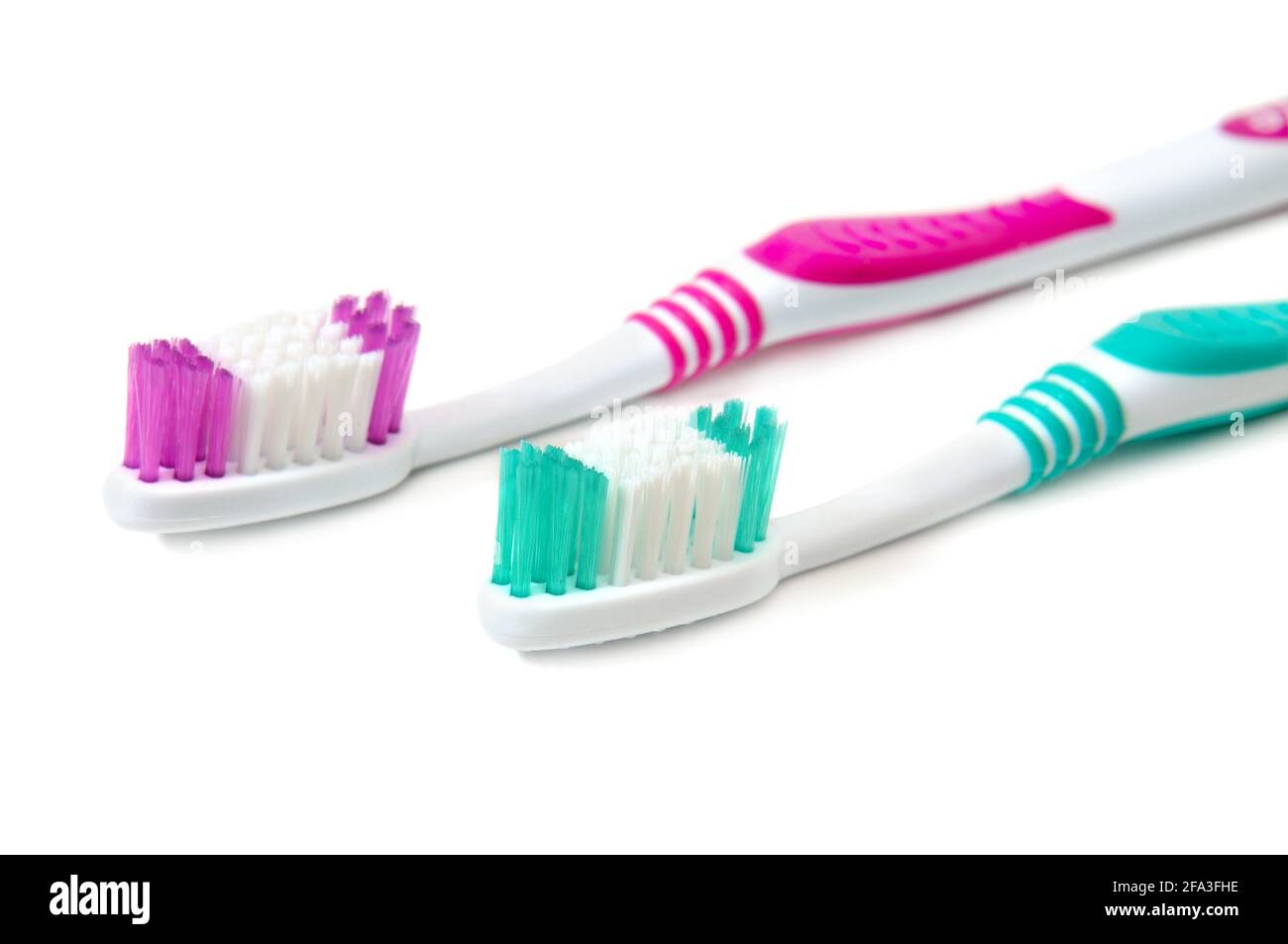 tooth brush isolated on a white background Stock Photo - Alamy