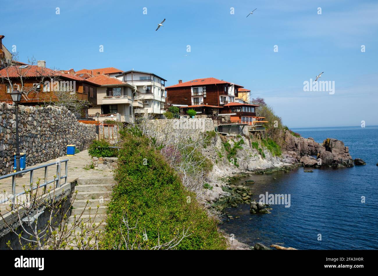 Traditional Wooden Architecture Dominating The Old Town Of Sozopol traditional-wooden-architecture-dominating-the-old-town-of-sozopol