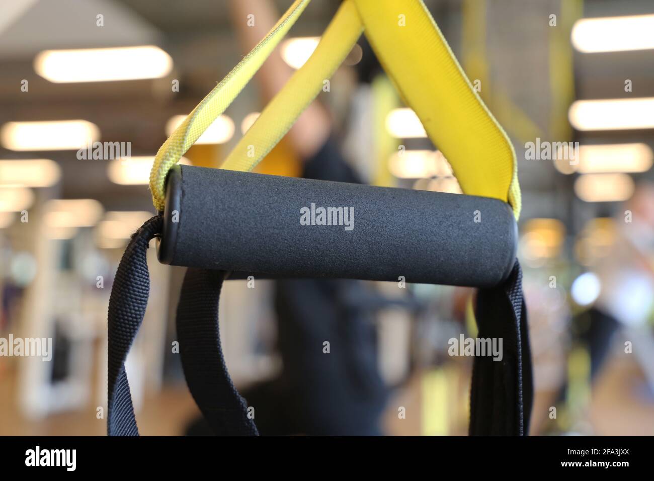 Fitnessstudio, TRX Stock Photo