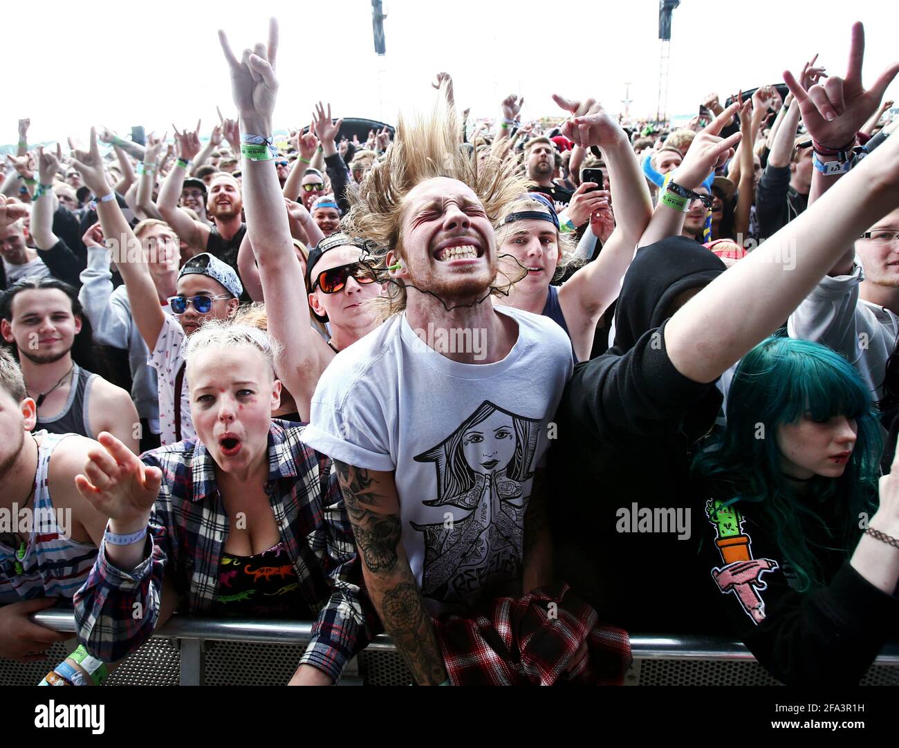 Audience at Bråvalla festival Stock Photo - Alamy