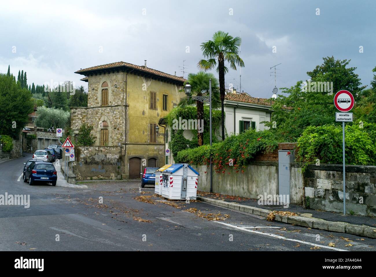 In the suburbs of Florence, Firenze, Tuscany, Italy Stock Photo Alamy