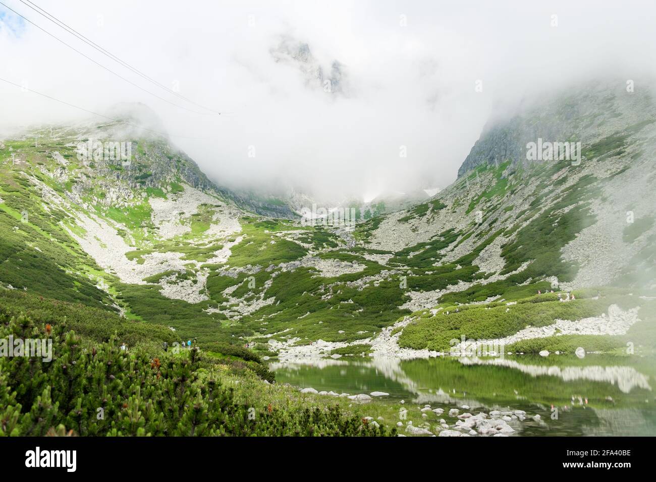 Fog covered valley hi-res stock photography and images - Alamy