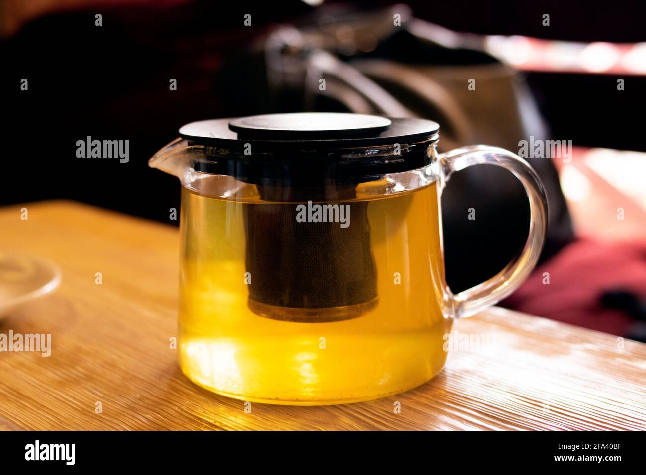 M&S Luxury Gold Tea Light Up House Stock Photo - Alamy