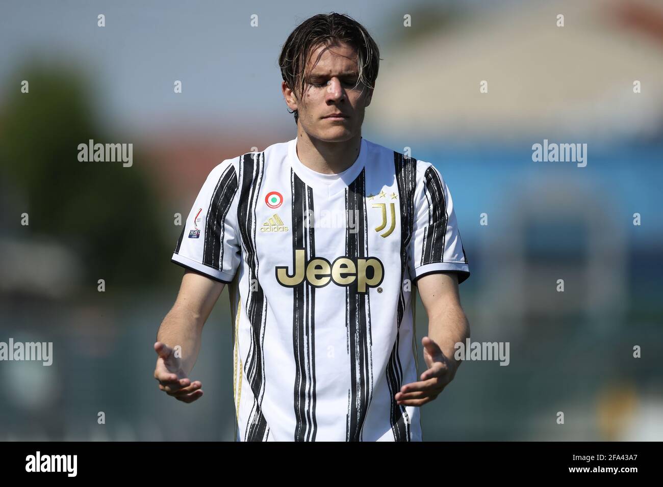 Nikola Sekulov of Juventus celebrates his goal during the Serie C News  Photo - Getty Images