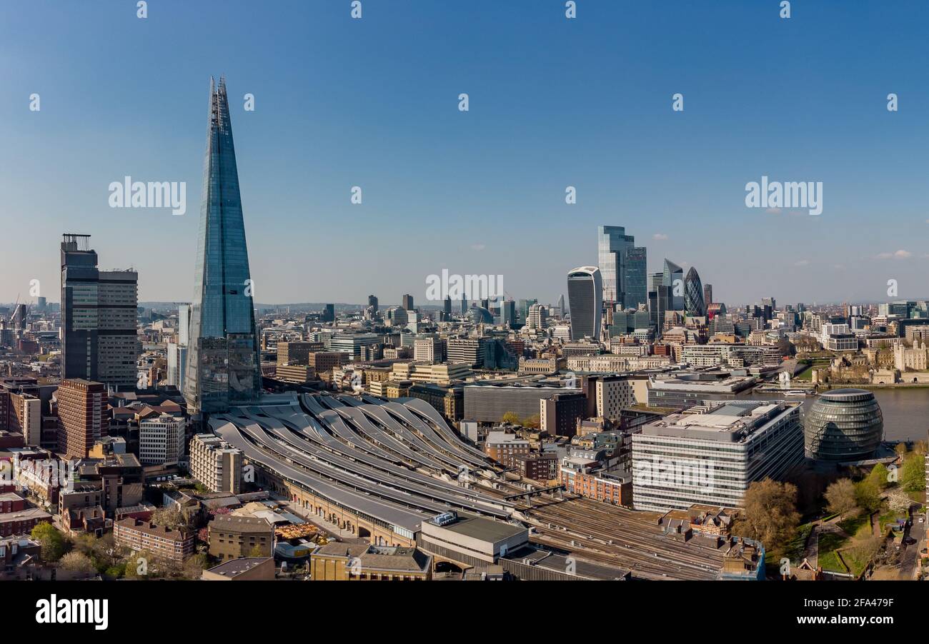 London Bridge Station From The Shard Hi res Stock Photography And london-bridge-station-from-the-shard-hi-res-stock-photography-and