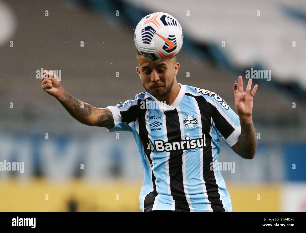 Soccer Football Copa Sudamericana Group H Gremio V Lanus Arena Do Gremio Porto Alegre Brazil May 13 2021 Gremio S Rafinha Reacts Pool Via Reuters Silvio Avila Stock Photo Alamy