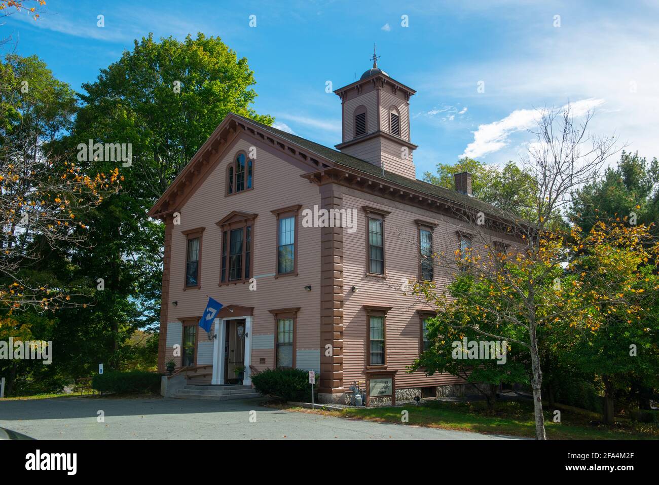 Sherborn Community Center on Washington Street in Sherborn historic