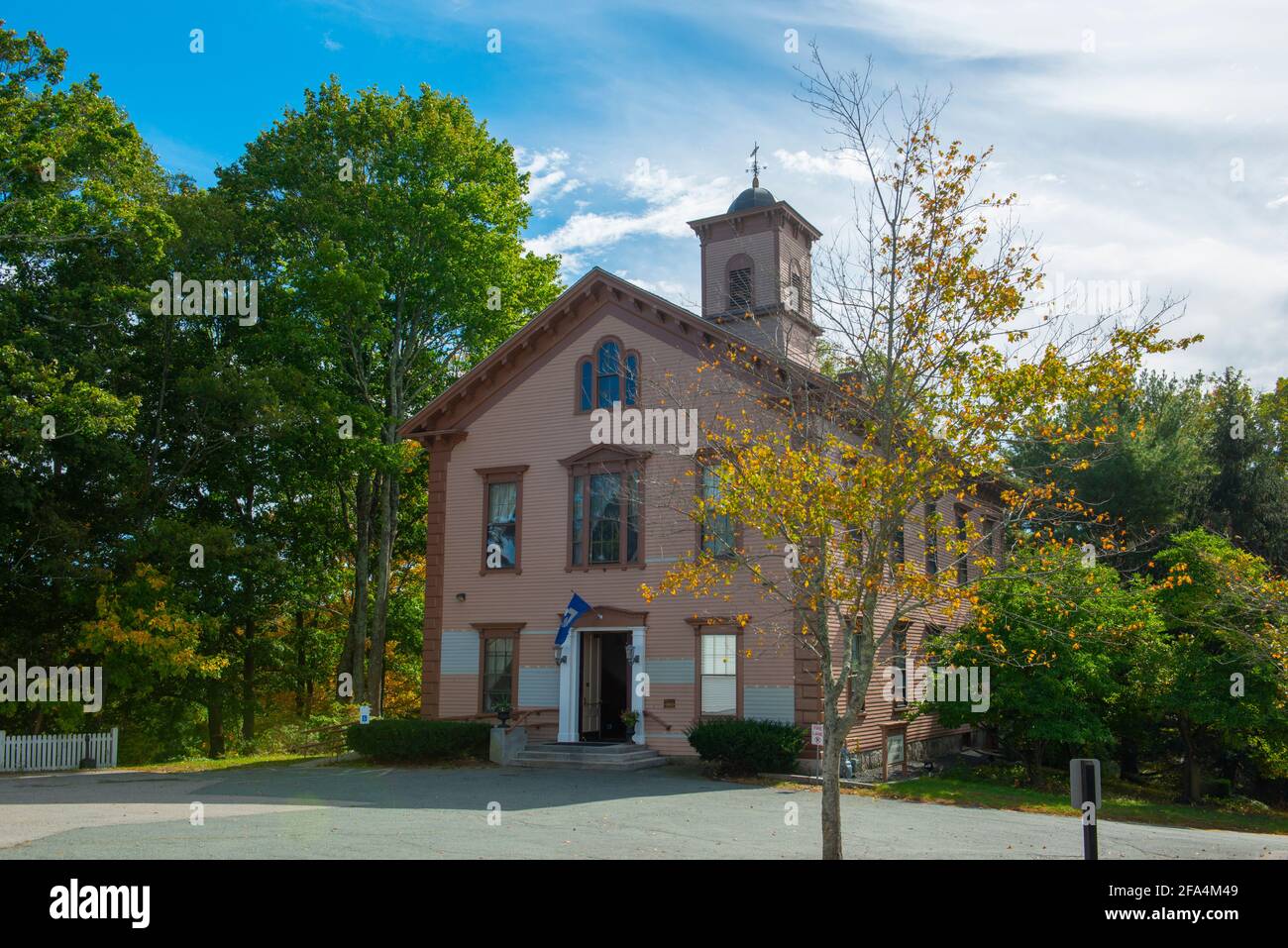 Sherborn Community Center on Washington Street in Sherborn historic