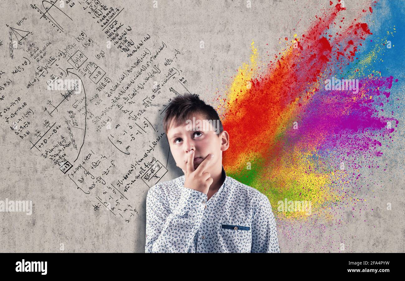 Creative Colorful Left Brain Right Hi Res Stock Photography And Images Page 2 Alamy