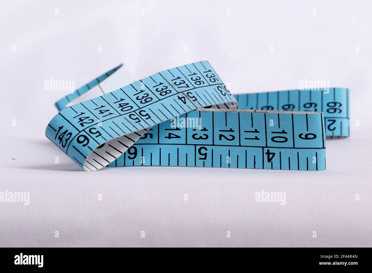 The measuring tape to measure the things Stock Photo