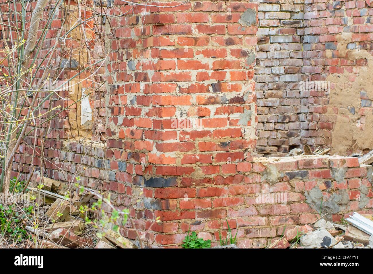 Remains brick built structure hi-res stock photography and images - Alamy