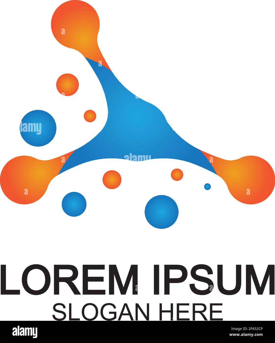 Molecule symbol logo template vector illustration design Stock Vector ...