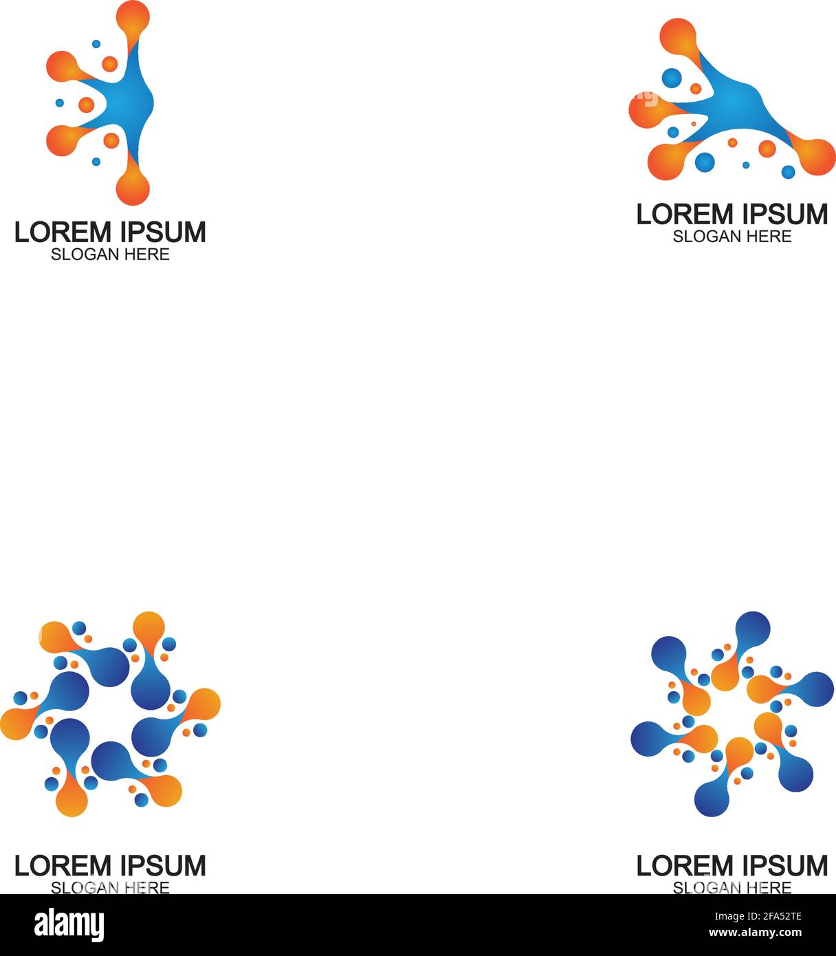 Molecule symbol logo template vector illustration design Stock Vector ...