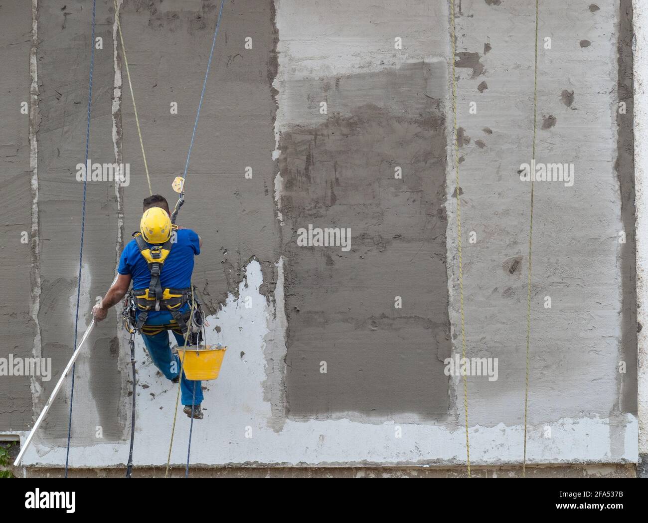 Masonry Ropes Supported concrete hi-res stock photography and images - Alamy