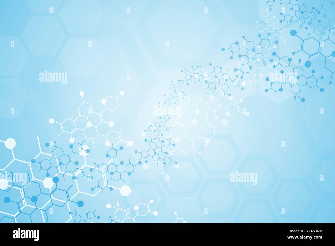 Biomedical Abstract Background Biomedical molecules Stock Vector Images - Alamy