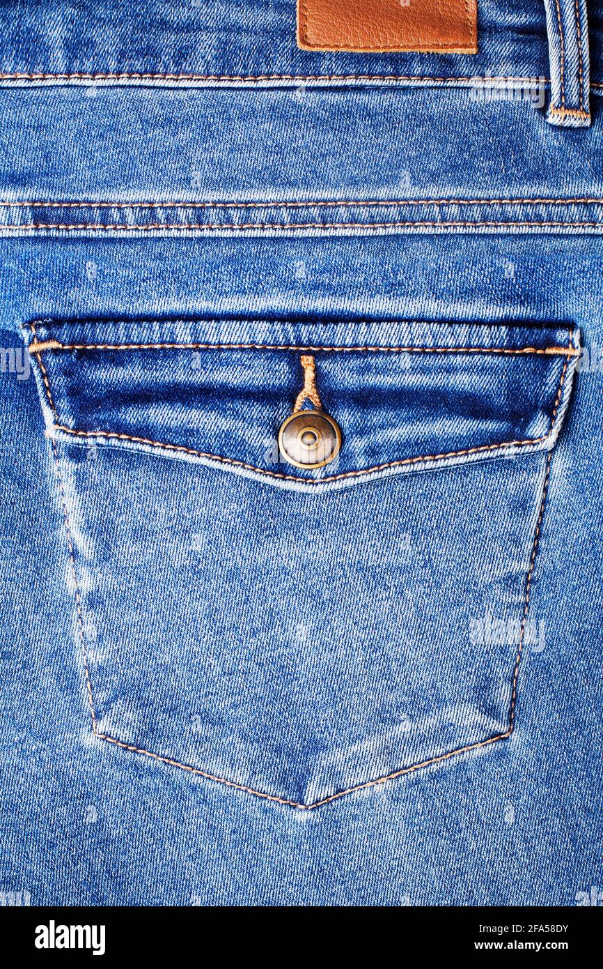 Jean back pocket hi-res stock photography and images - Alamy