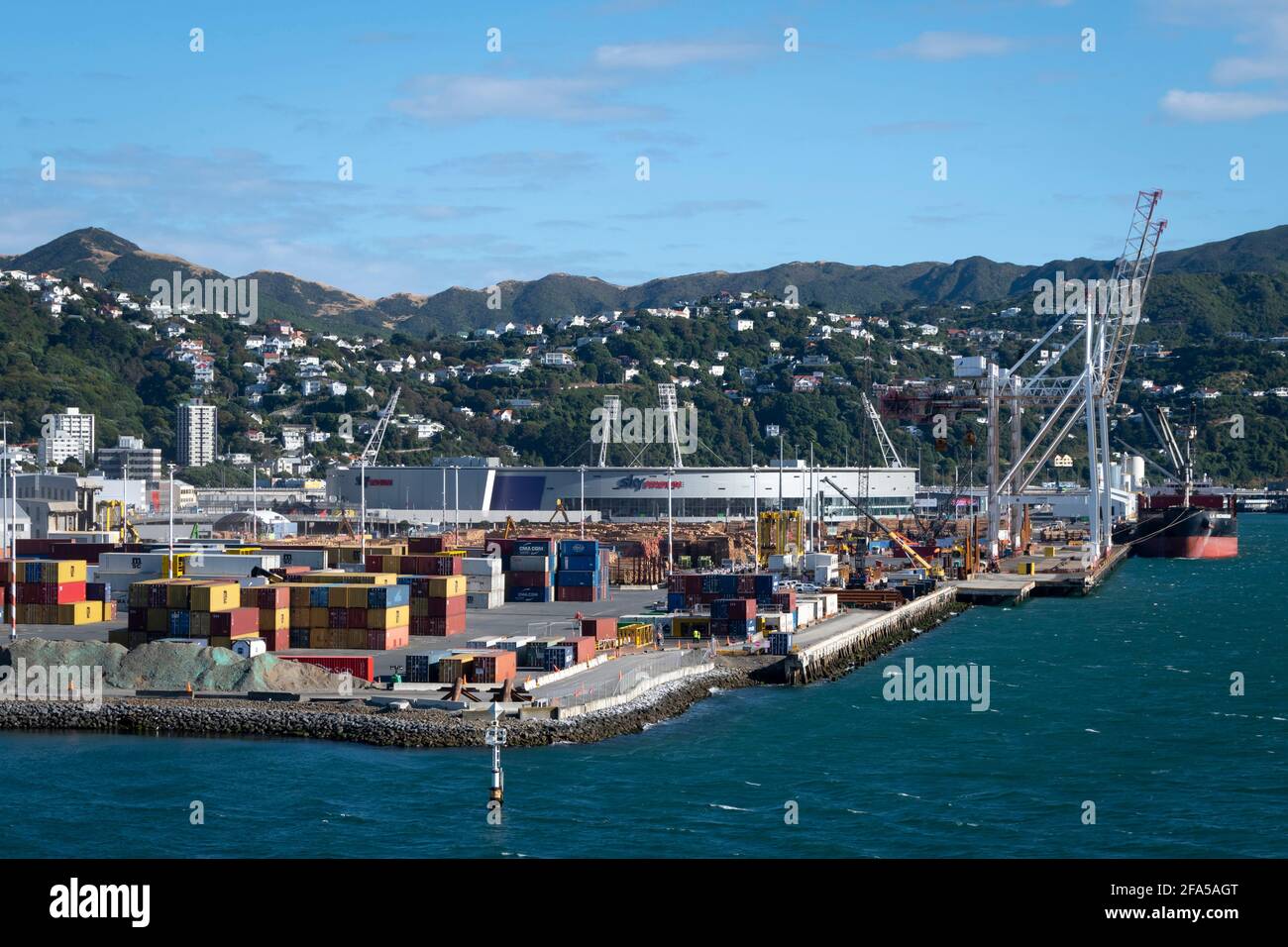 Wellington, North Island, New Zealand Stock Photo