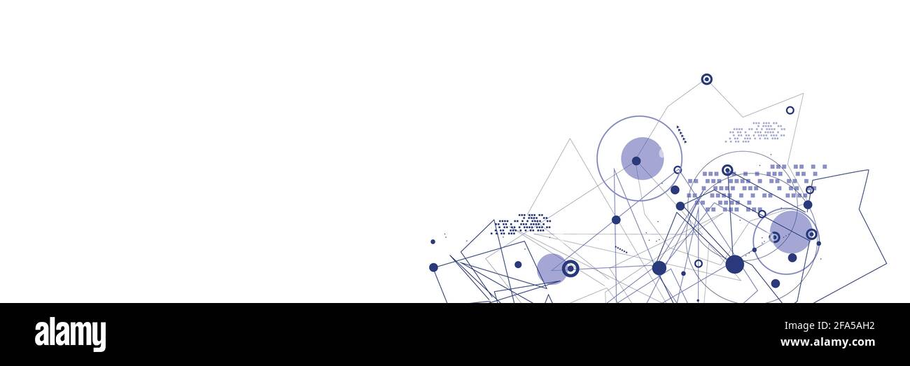 Human model connection on the white Stock Vector